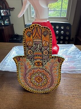 Hamsa Decor, World Market. 7”x5”